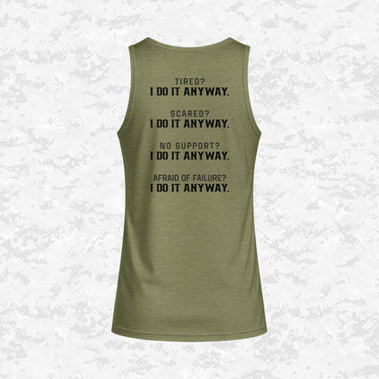 I Do It Anyway | DRIFIT Sleeveless, Tank, Sleeveless Hoodie