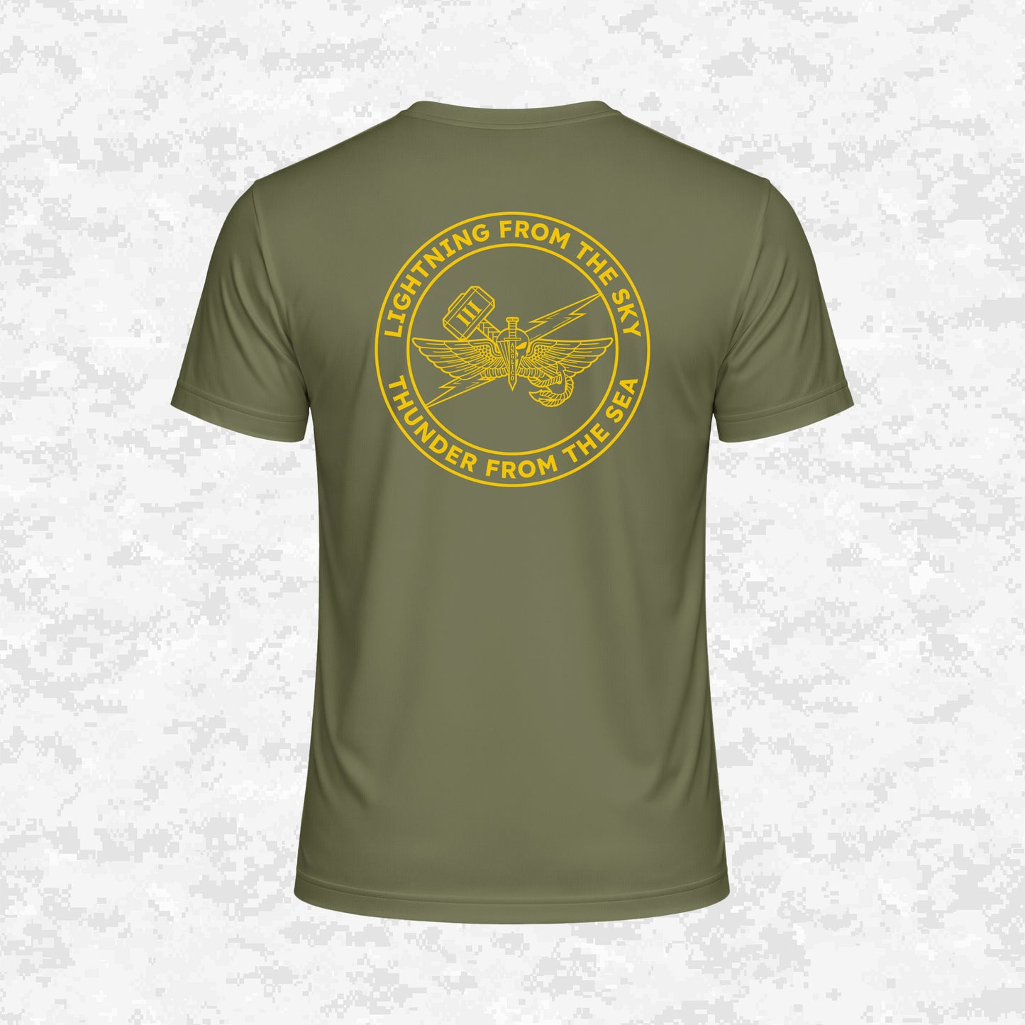 3rd ANGLICO | Lightning From The Sky, Thunder From The Sea | DRIFIT Shirt