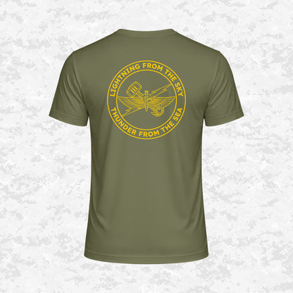 3rd ANGLICO | Lightning From The Sky, Thunder From The Sea | DRIFIT Shirt