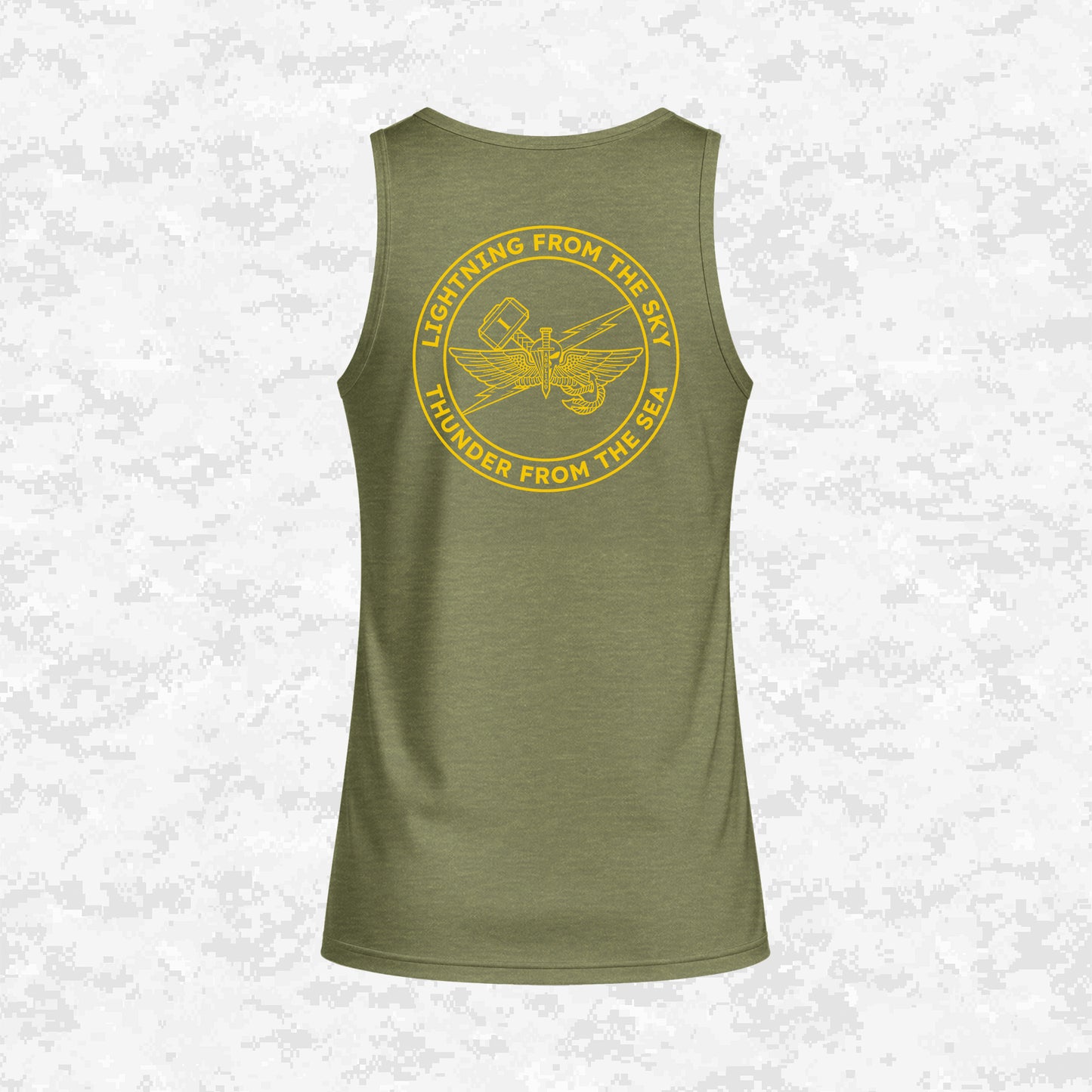 1st ANGLICO | Lightning From The Sky, Thunder From The Sea | DRIFIT Sleeveless, Tank, Sleeveless Hoodie