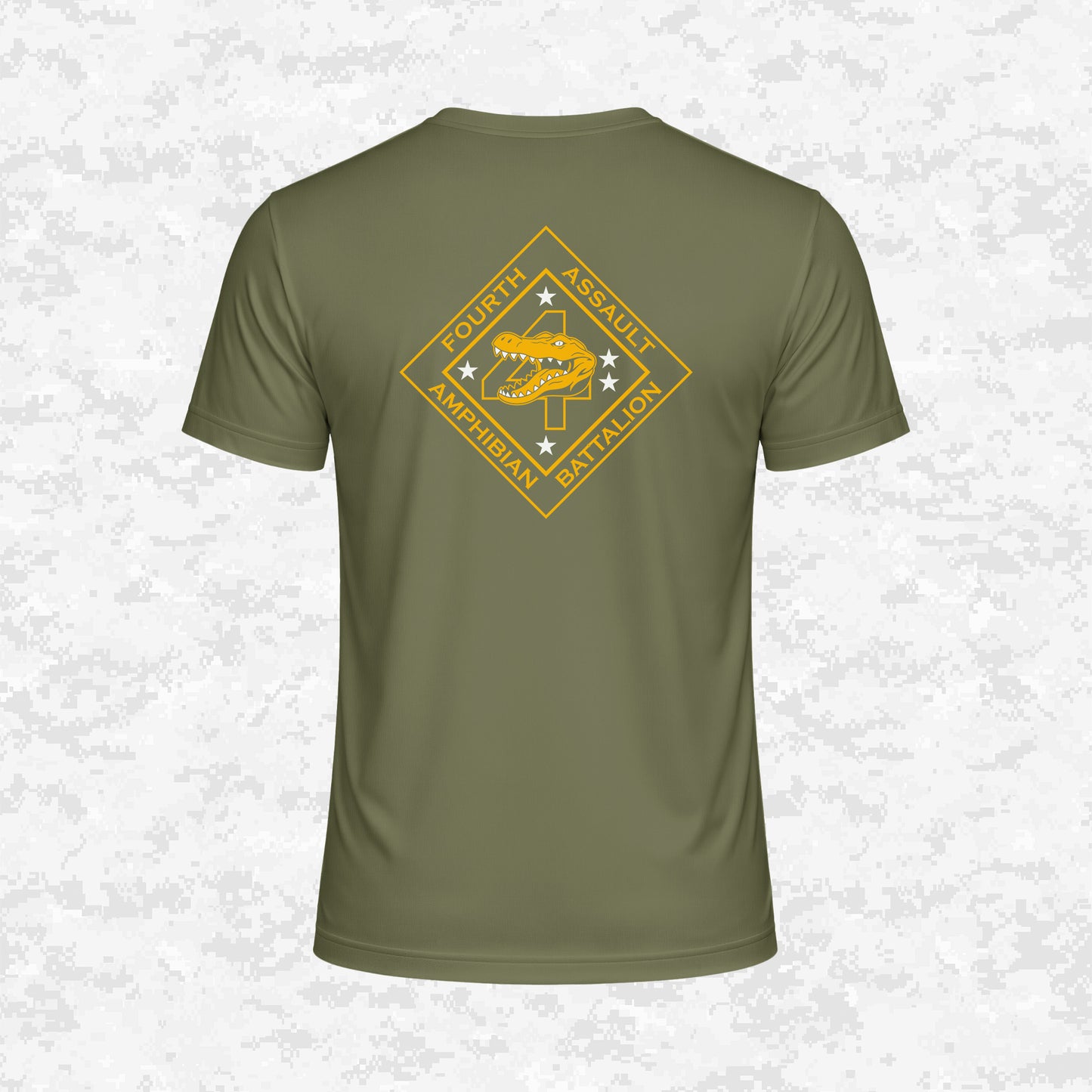4th Assault Amphibian Battalion "4th Tracks" DRIFIT Shirt