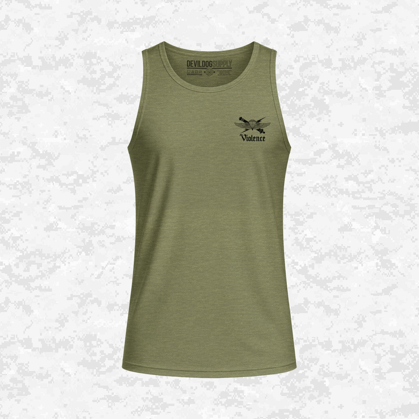 ANGLICO Violence | 4th Anglico | DRIFIT Sleeveless, Tank, Sleeveless Hoodie