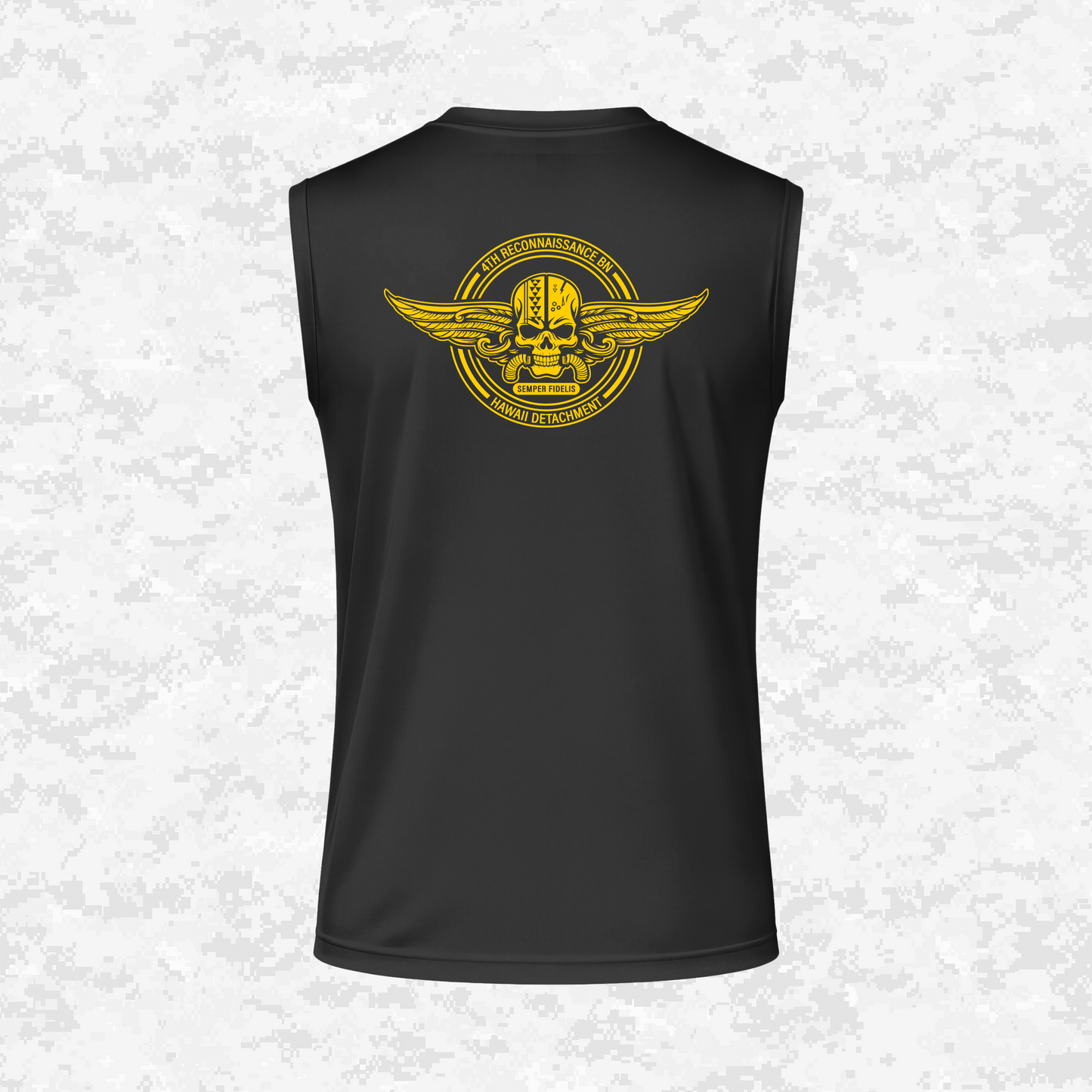 4th Reconnaissance Battalion | Hawaii Det. | DRIFIT Sleeveless, Tank, Sleeveless Hoodie