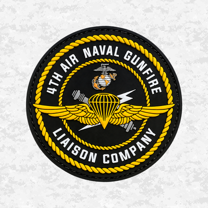 4th ANGLICO Unit (Color) #2 | PVC Patch | Velcro Backed