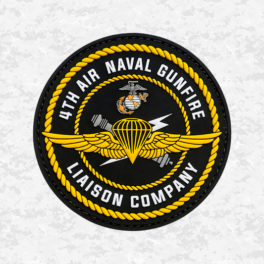 4th ANGLICO Unit (Color) #2 | PVC Patch | Velcro Backed