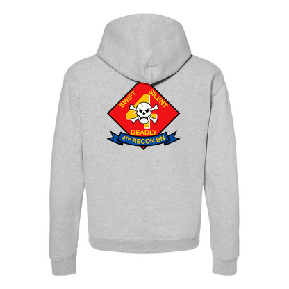 4th Reconnaissance Battalion Unit ¨Swift, Silent, Deadly¨ Hoodie