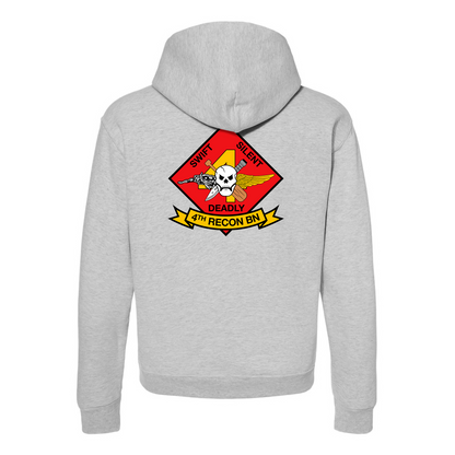 4th Reconnaissance Battalion Unit ¨Swift, Silent, Deadly¨ #2 Hoodie