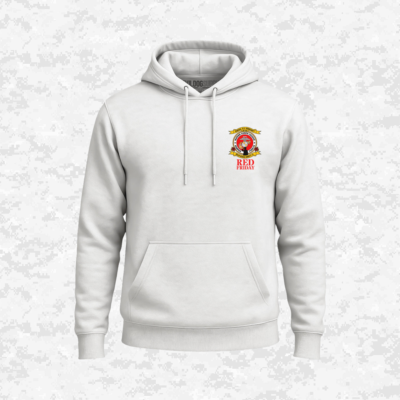 RED FRIDAY | DET. #68 GENERAL A.A. VANDEGRIFT | Hoodie
