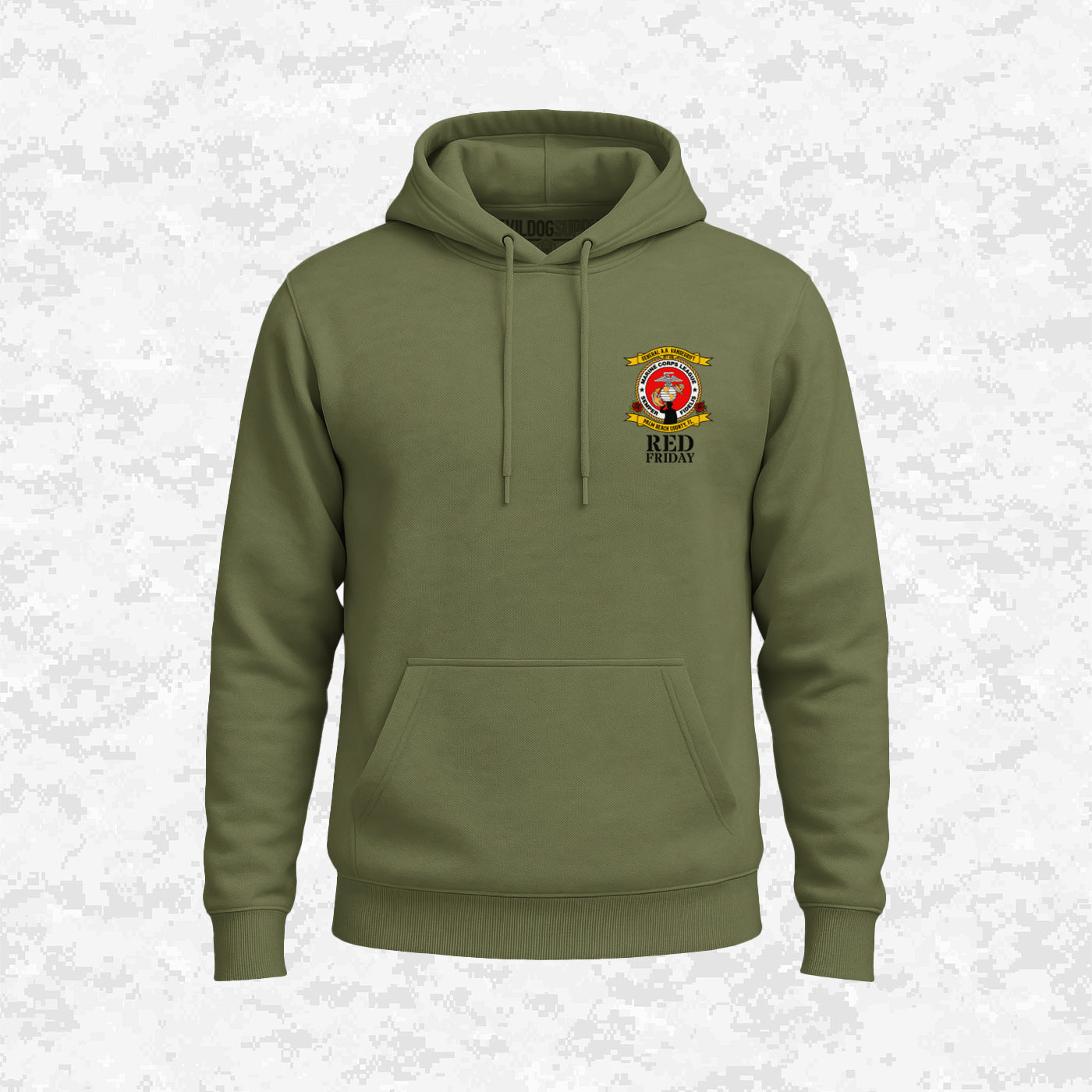 RED FRIDAY | DET. #68 GENERAL A.A. VANDEGRIFT | Hoodie