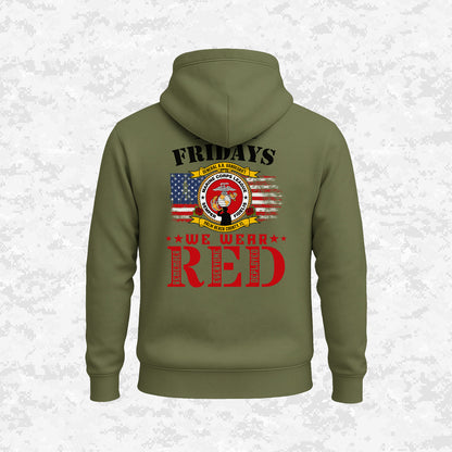 RED FRIDAY | DET. #68 GENERAL A.A. VANDEGRIFT | Hoodie