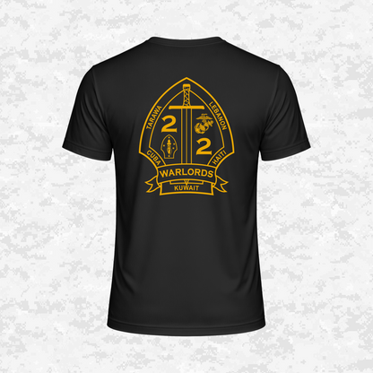 2nd Battalion 2nd Marines Unit "Warlords" Classic Edition #3 | DRIFIT Shirt