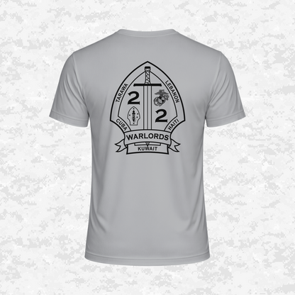 2nd Battalion 2nd Marines Unit "Warlords" Classic Edition #3 | DRIFIT Shirt