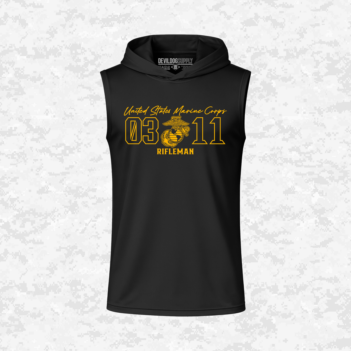 MOS 0311 Rifleman | DRIFIT Sleeveless, Tank, Sleeveless Hoodie