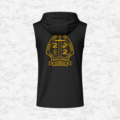 2nd Battalion 2nd Marines Unit "Warlords" Classic Edition #1 | DRIFIT Sleeveless, Tank, Sleeveless Hoodie