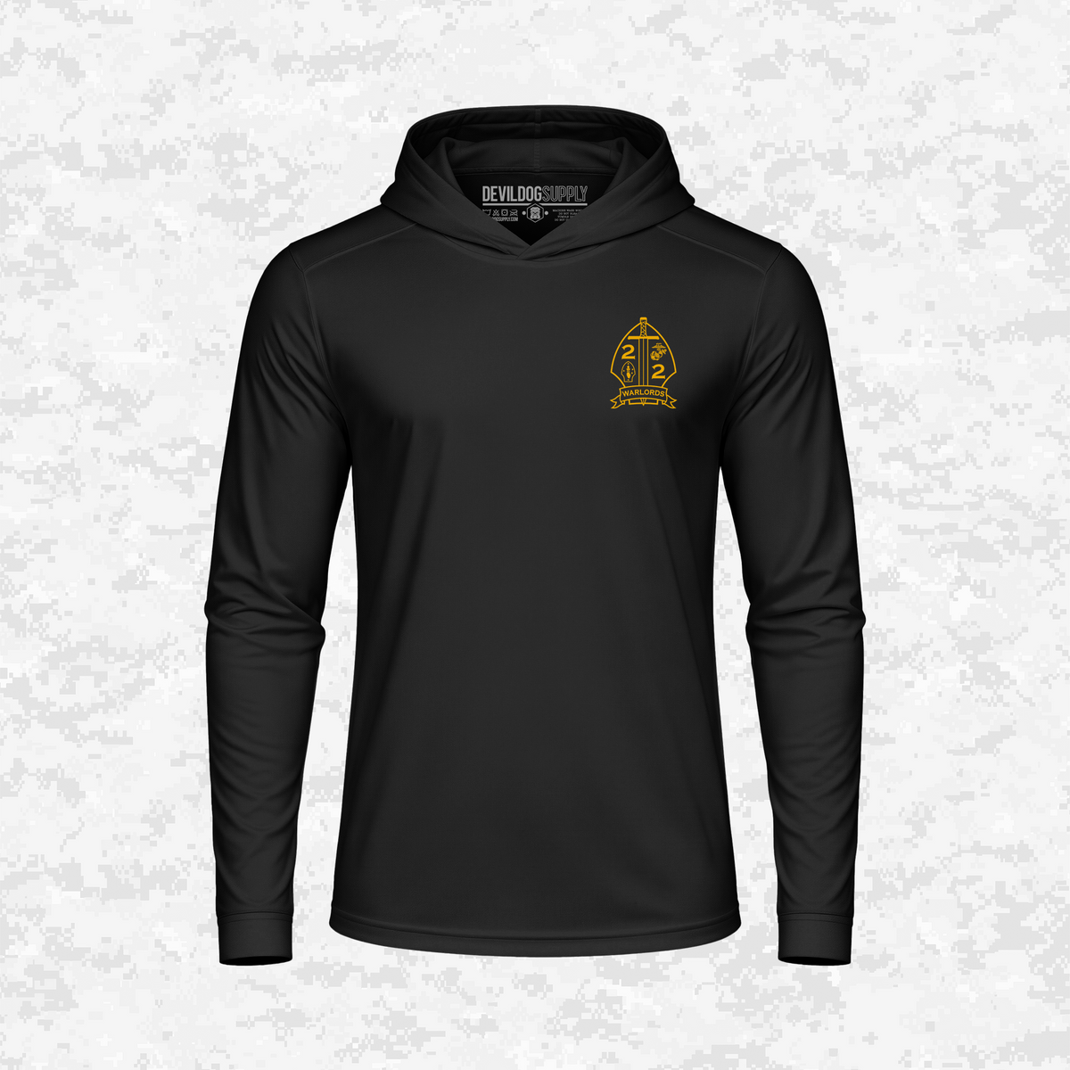 2nd Battalion 2nd Marines Unit "Warlords" Classic Edition #3 | DRIFIT Long sleeve, Hoodie