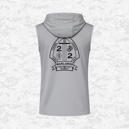 2nd Battalion 2nd Marines Unit "Warlords" Classic Edition #3 | DRIFIT Sleeveless, Tank, Sleeveless Hoodie
