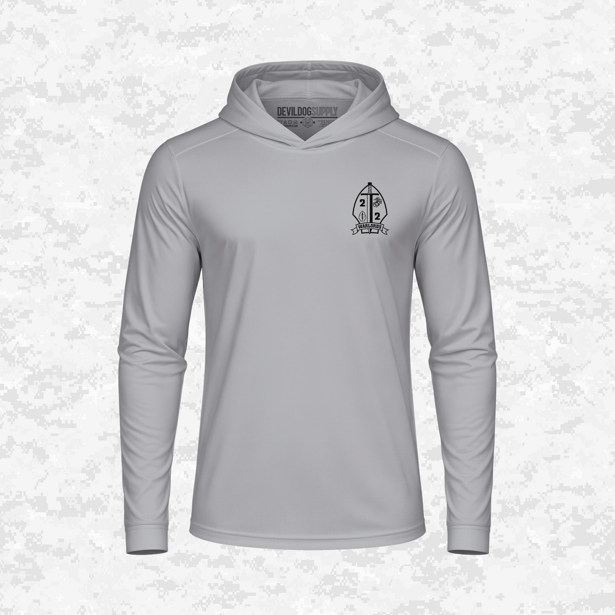 2nd Battalion 2nd Marines Unit "Warlords" #4 | DRIFIT Long sleeve, Hoodie