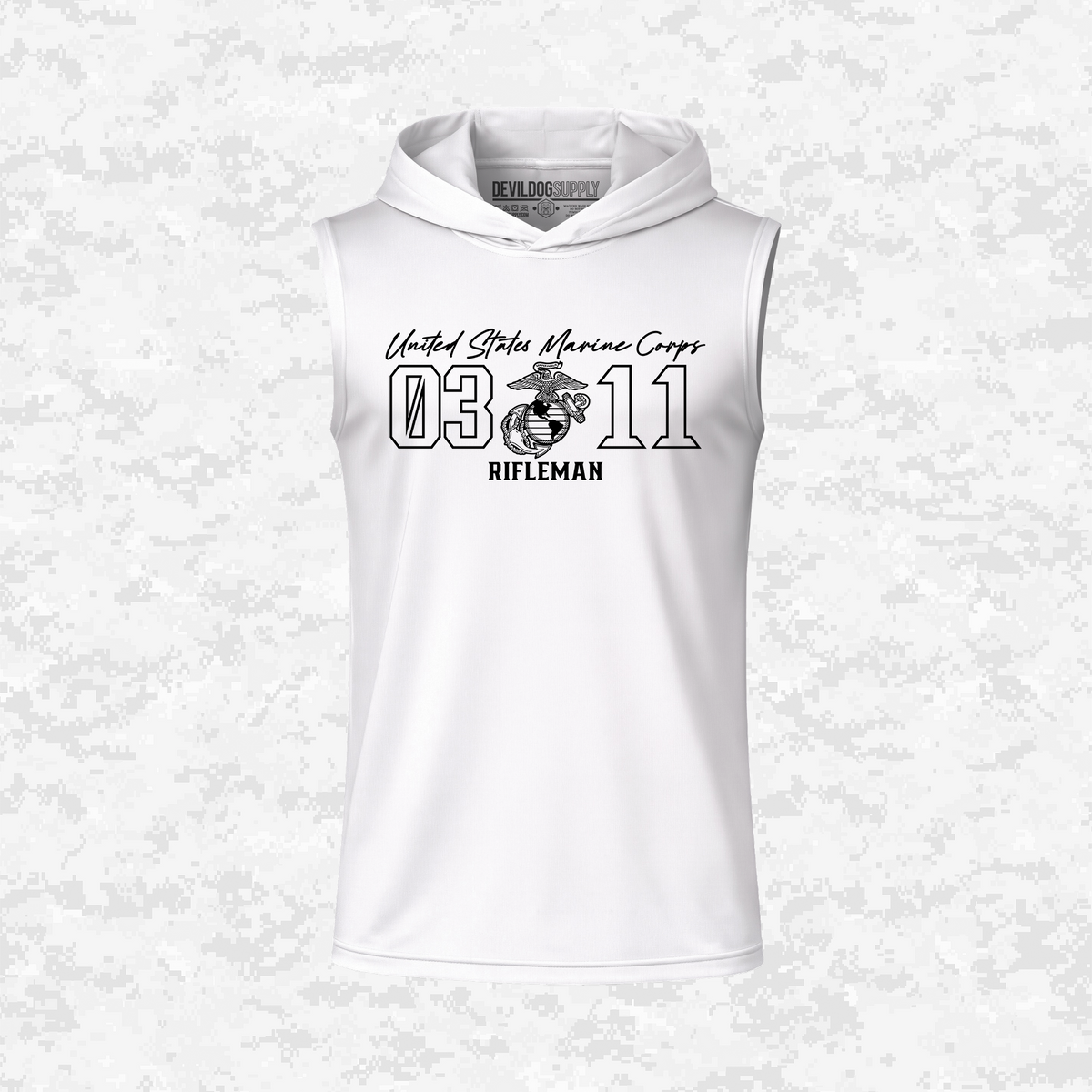 MOS 0311 Rifleman | DRIFIT Sleeveless, Tank, Sleeveless Hoodie