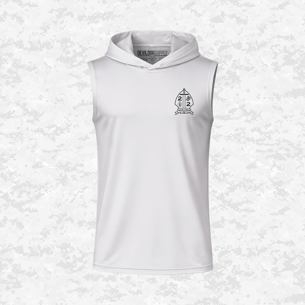 2nd Battalion 2nd Marines Unit "Warlords" Classic Edition #3 | DRIFIT Sleeveless, Tank, Sleeveless Hoodie