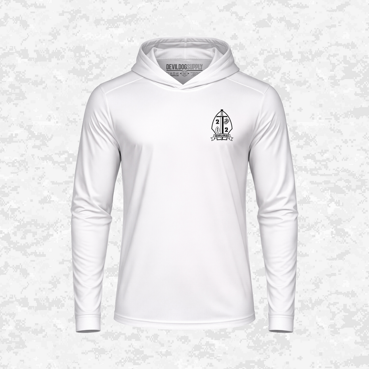 2nd Battalion 2nd Marines Unit "Warlords" #4 | DRIFIT Long sleeve, Hoodie