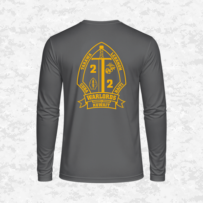 2nd Battalion 2nd Marines Unit "Warlords" #4 | DRIFIT Long sleeve, Hoodie