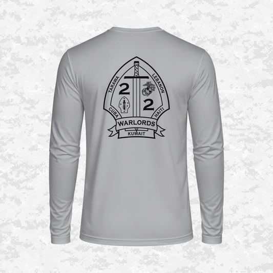 2nd Battalion 2nd Marines Unit "Warlords" Classic Edition #3 | DRIFIT Long sleeve, Hoodie