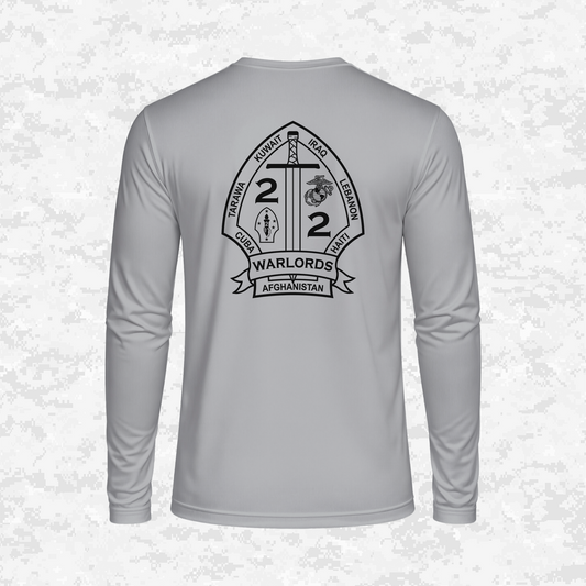 2nd Battalion 2nd Marines Unit "Warlords" Classic Edition #1 | DRIFIT Long sleeve, Hoodie
