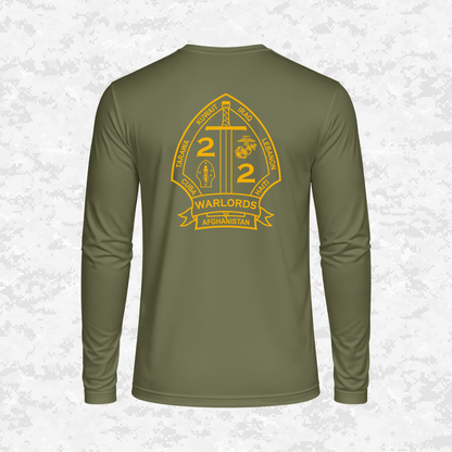 2nd Battalion 2nd Marines Unit "Warlords" Classic Edition #1 | DRIFIT Long sleeve, Hoodie