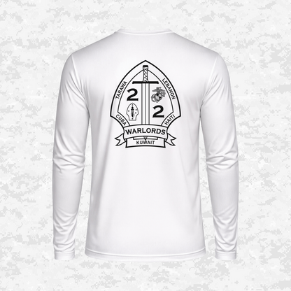 2nd Battalion 2nd Marines Unit "Warlords" Classic Edition #3 | DRIFIT Long sleeve, Hoodie