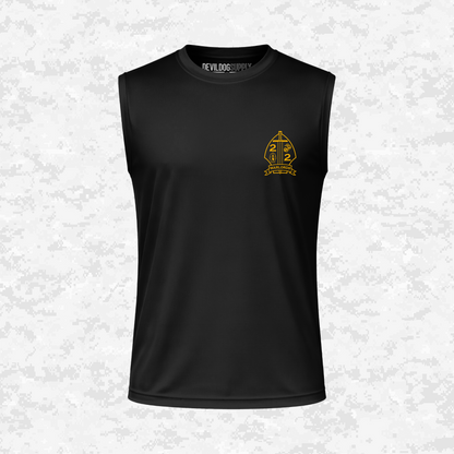 2nd Battalion 2nd Marines Unit "Warlords" Classic Edition #1 | DRIFIT Sleeveless, Tank, Sleeveless Hoodie