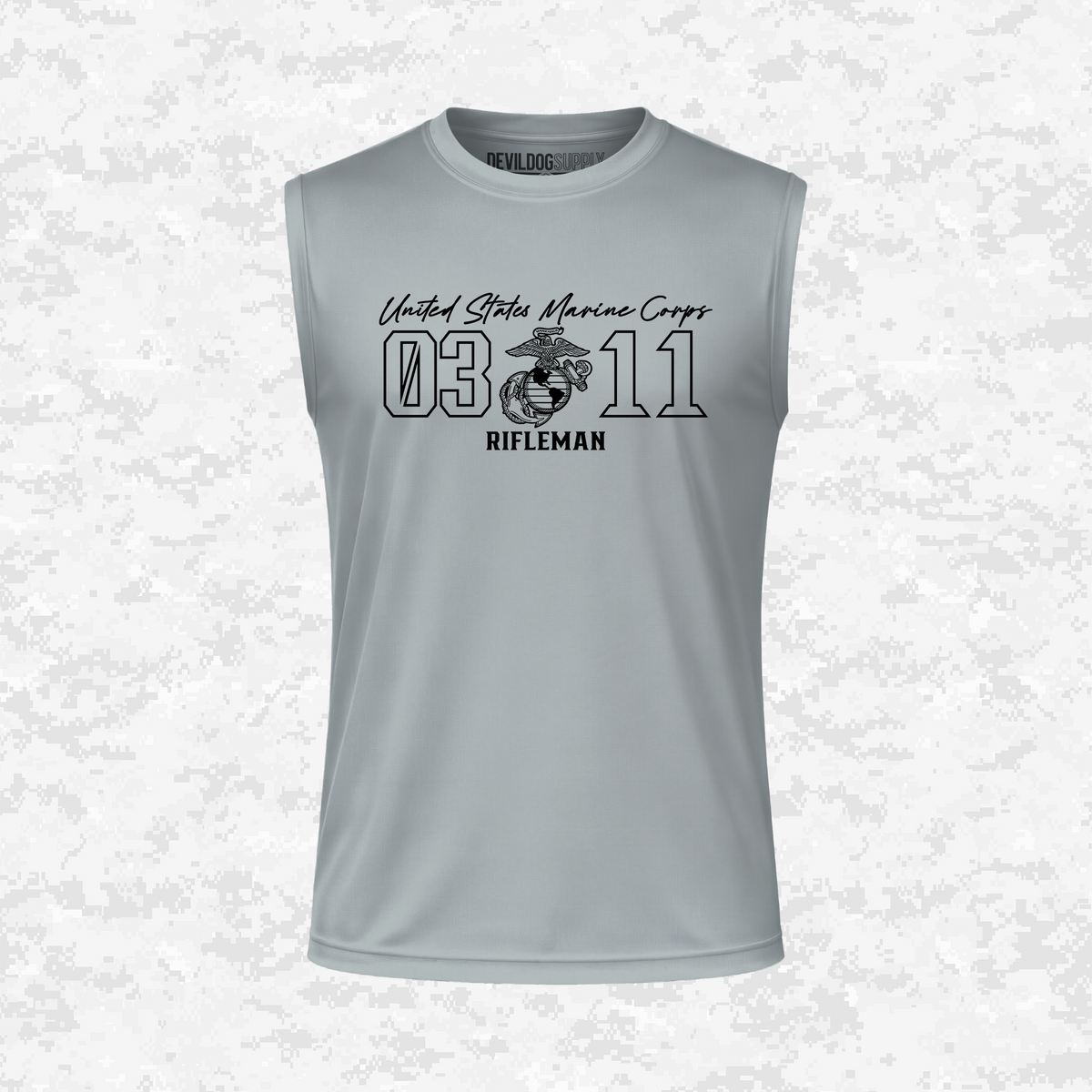 MOS 0311 Rifleman | DRIFIT Sleeveless, Tank, Sleeveless Hoodie