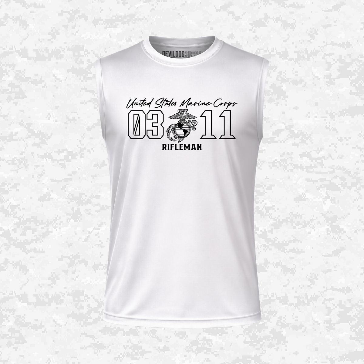 MOS 0311 Rifleman | DRIFIT Sleeveless, Tank, Sleeveless Hoodie