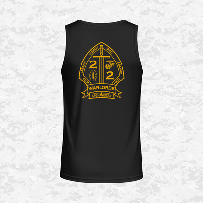 2nd Battalion 2nd Marines Unit "Warlords" Classic Edition #1 | DRIFIT Sleeveless, Tank, Sleeveless Hoodie