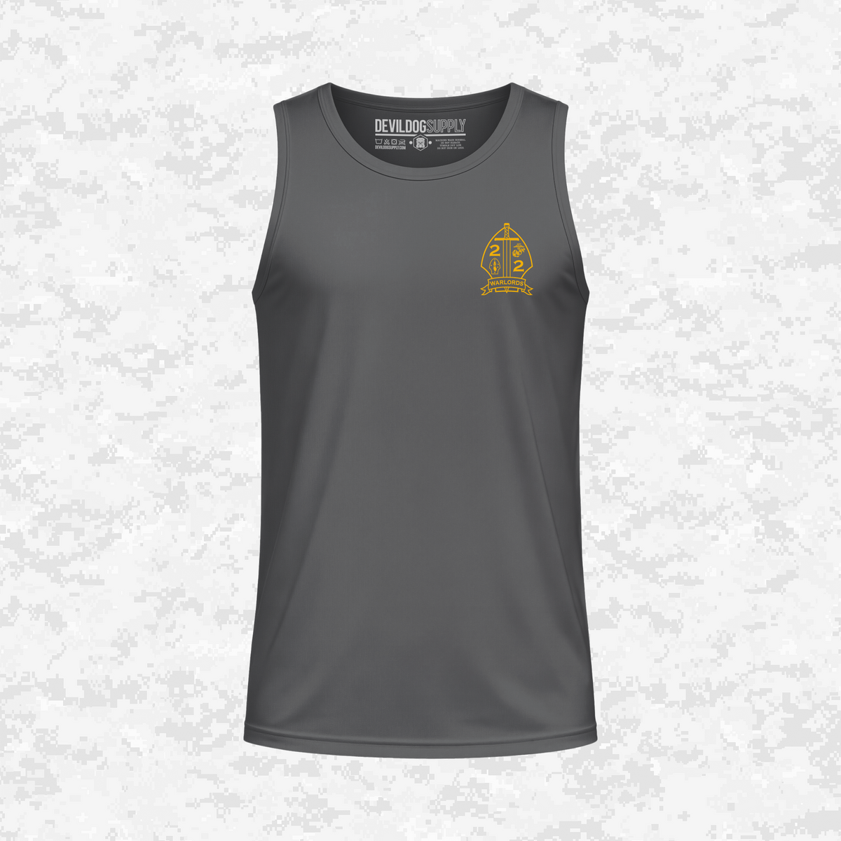 2nd Battalion 2nd Marines Unit "Warlords" Classic Edition #3 | DRIFIT Sleeveless, Tank, Sleeveless Hoodie