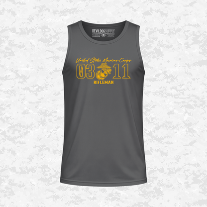 MOS 0311 Rifleman | DRIFIT Sleeveless, Tank, Sleeveless Hoodie