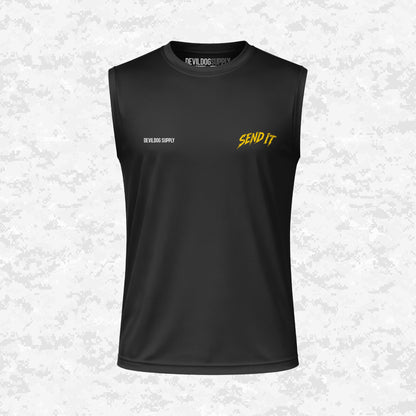 Send It | You Don’t Quit | DRIFIT Sleeveless, Tank, Sleeveless Hoodie