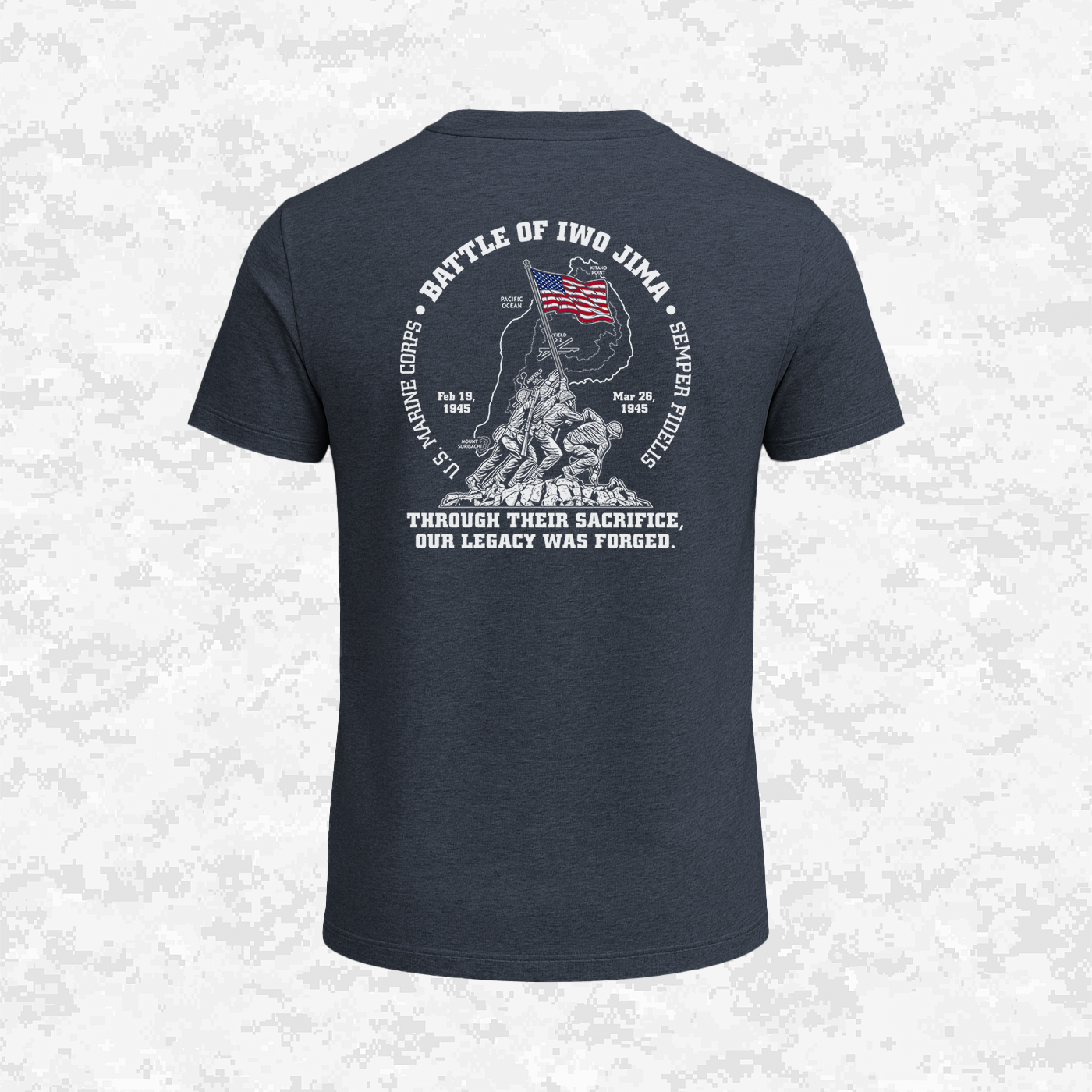 Iwo Jima | Forged Legacy | T-shirt
