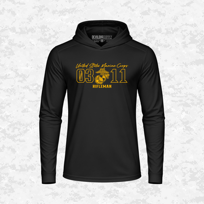 MOS 0311 Rifleman | DRIFIT Long sleeve, Hoodie