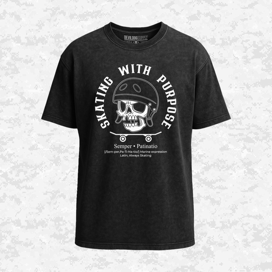 Skating With Purpose | Oversized T-shirt