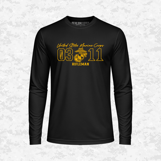 MOS 0311 Rifleman | DRIFIT Long sleeve, Hoodie