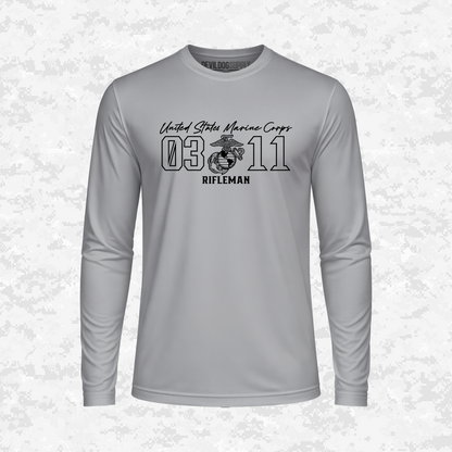 MOS 0311 Rifleman | DRIFIT Long sleeve, Hoodie