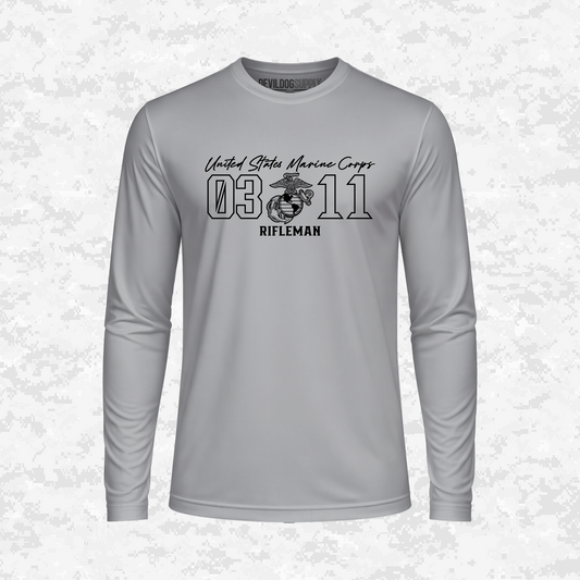 MOS 0311 Rifleman | DRIFIT Long sleeve, Hoodie