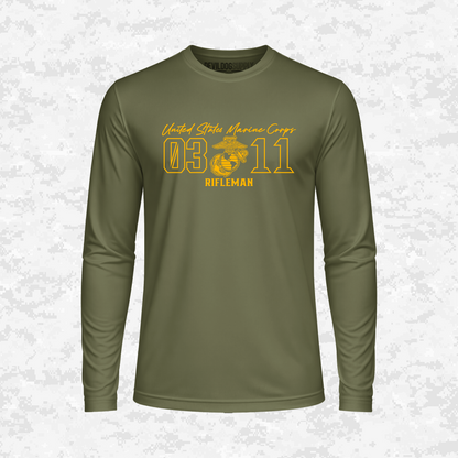 MOS 0311 Rifleman | DRIFIT Long sleeve, Hoodie