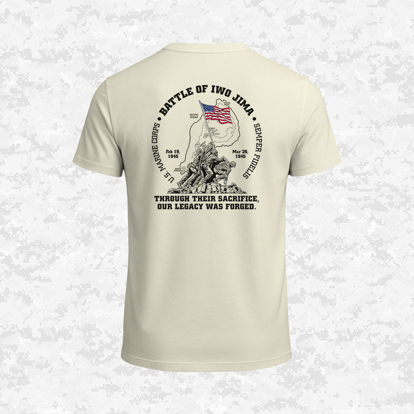Iwo Jima | Forged Legacy | T-shirt