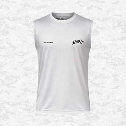 Send It | You Don’t Quit | DRIFIT Sleeveless, Tank, Sleeveless Hoodie