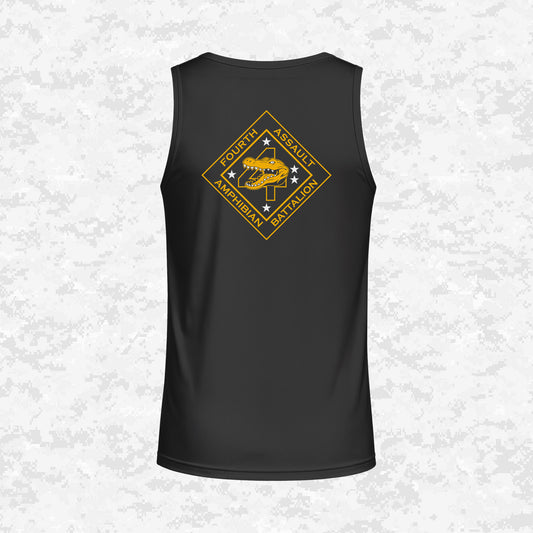 4th Assault Amphibian Battalion "4th Tracks" | DRIFIT Sleeveless, Tank, Sleeveless Hoodie