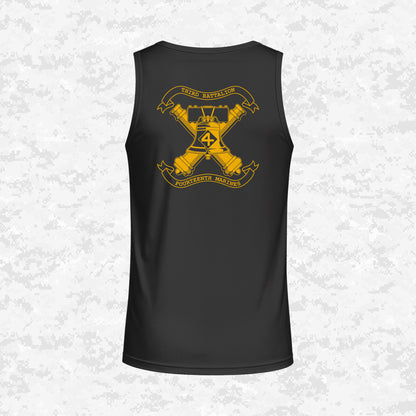 3rd Battalion 14th Marines Unit "Liberty" #2 DRIFIT Sleeveless, Tank, Sleeveless Hoodie