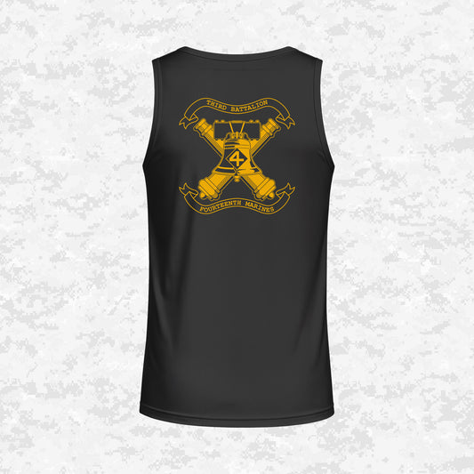 3rd Battalion 14th Marines Unit "Liberty" #2 DRIFIT Sleeveless, Tank, Sleeveless Hoodie