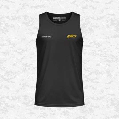 Send It | You Don’t Quit | DRIFIT Sleeveless, Tank, Sleeveless Hoodie