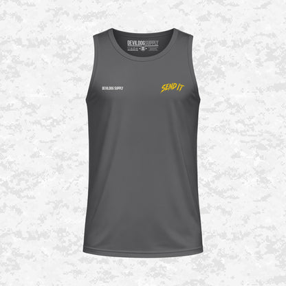 Send It | You Don’t Quit | DRIFIT Sleeveless, Tank, Sleeveless Hoodie